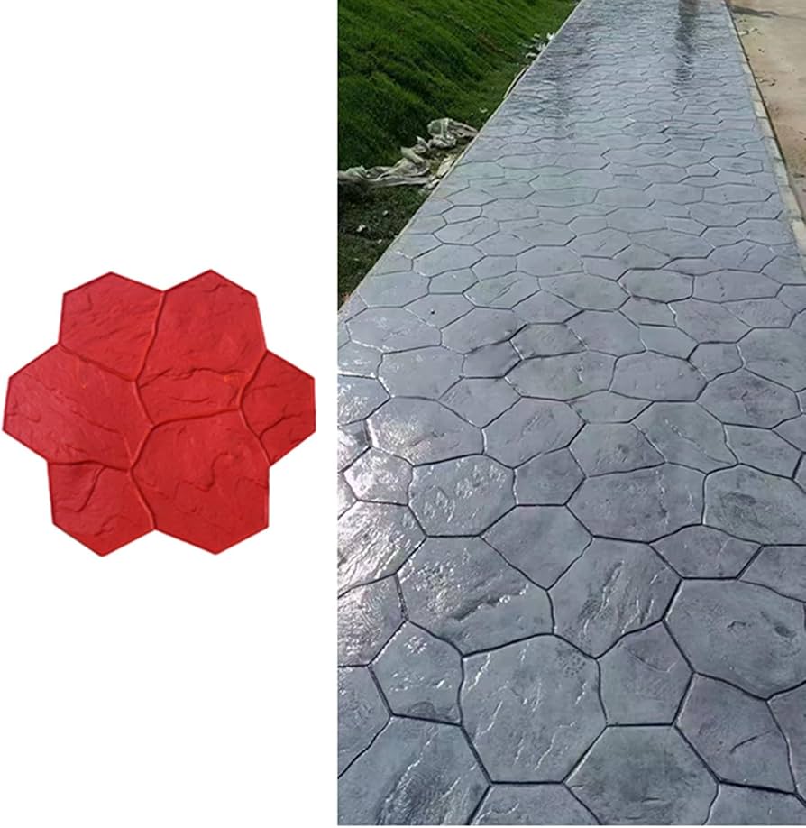 Baskı Beton Taş Desen